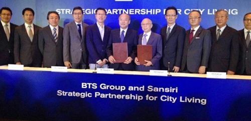 BTS Group and Sansiri Strategic Partnership for City Living