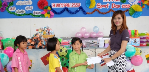 Providing Scholarships to Ban Bua Mon School