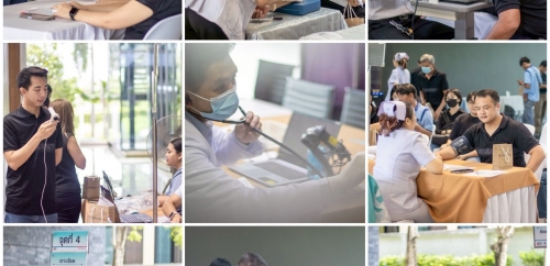 กิจกรรมตรวจสุขภาพพนักงานประจำปี 2568