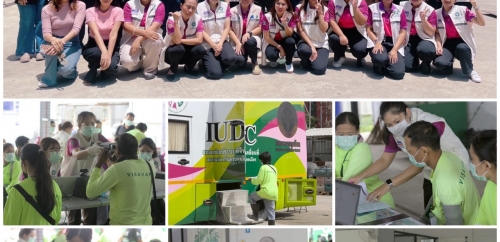 กิจกรรมการตรวจคัดกรองสุขภาพ ณ แคมป์รังสิต ของ บริษัท วิศวภัทร์ จำกัด